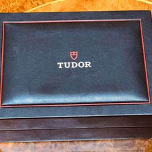 Load image into Gallery viewer, A Tudor steel and gold "Glamour Double Date" gentleman's 42mm wristwatch  in as new condition