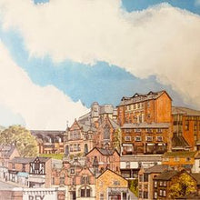 Load image into Gallery viewer, A fabulous Stuarts original of Wilmslow pencil signed "Memories of Macclesfield"