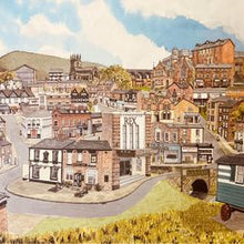Load image into Gallery viewer, A fabulous Stuarts original of Wilmslow pencil signed "Memories of Macclesfield"