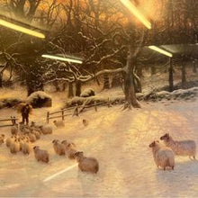 Load image into Gallery viewer, The Shortening Winter's Day is near a Close, 1903, by Joseph Farquharson