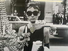 Load image into Gallery viewer, Beautiful Audrey Hepburn "Breakfast At Tiffanys" large wall mirror