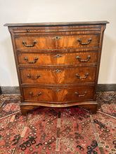 Load image into Gallery viewer, A lovely Chest Of Drawers Made From Flame Mahogany With Excellent Woodgrain