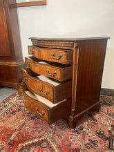 Load image into Gallery viewer, A lovely Chest Of Drawers Made From Flame Mahogany With Excellent Woodgrain