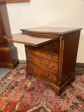 Load image into Gallery viewer, A lovely Chest Of Drawers Made From Flame Mahogany With Excellent Woodgrain