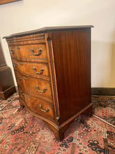 Load image into Gallery viewer, A lovely Chest Of Drawers Made From Flame Mahogany With Excellent Woodgrain