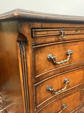 Load image into Gallery viewer, A lovely Chest Of Drawers Made From Flame Mahogany With Excellent Woodgrain