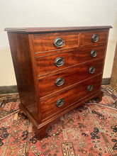 Load image into Gallery viewer, A Small 18th Century George III Mahogany Chest In Lovely Original Condition