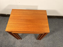 Load image into Gallery viewer, A Set Of Three Solid Teak Vintage Nesting Tables Manufactured By A H McIntosh C.1970