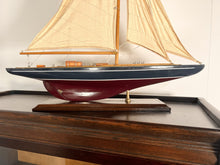 Load image into Gallery viewer, A Vintage America's Cup Racing Yacht In Large Scale