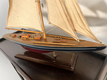Load image into Gallery viewer, A Vintage America's Cup Racing Yacht In Large Scale