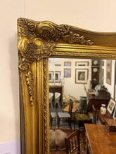 Load image into Gallery viewer, A French Gilded Over Mantel Mirror With Beautiful Detail
