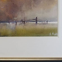 Load image into Gallery viewer, A stunning original watercolour by Steve Rigby &quot;Solitude&quot; SKY TV&#39;s landscape artist of the year