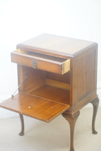 Load image into Gallery viewer, Hand crafted Louis XV style bedside table with a top drawer and great storage