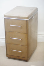 Load image into Gallery viewer, An industrial metal cabinet manufactured circa 1950 stamped made in Great Britain