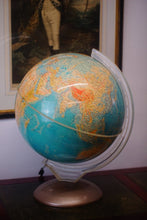 Load image into Gallery viewer, Large format 1966 Illumina (illuminated) desk globe by Purnell and Sons London