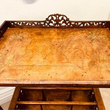 Load image into Gallery viewer, Fantastic Quality Antique Victorian walnut Canterbury Whatnot in lovely original condition