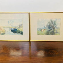 Load image into Gallery viewer, A fabulous pair of original watercolours by Wilhelmus Lambertus Wijmans 1888-1976