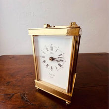 Load image into Gallery viewer, A heavy solid brass melody chime mantle clock