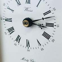 Load image into Gallery viewer, A heavy solid brass melody chime mantle clock