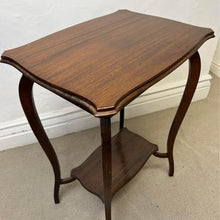 Load image into Gallery viewer, Mahogany occasional table supplied by Walter Carter a fantastic maker supplied by Harrods of London