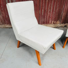 Load image into Gallery viewer, A gorgeous pair of mid century Laidback armchairs