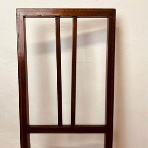 A lovely pair of fine Edwardian antique inlaid bedroom chairs in fantastic condition