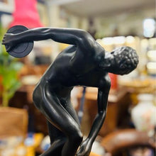 Load image into Gallery viewer, Antique Bronze figure of the discus thrower Discobolus of Myron, made from solid bronze