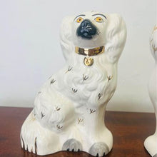 Load image into Gallery viewer, A gorgeous pair of Beswick seated Staffordshire spaniel dogs in lovely condition