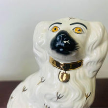 Load image into Gallery viewer, A gorgeous pair of Beswick seated Staffordshire spaniel dogs in lovely condition