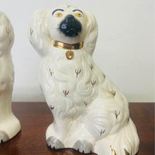 Load image into Gallery viewer, A gorgeous pair of Beswick seated Staffordshire spaniel dogs in lovely condition