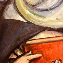 Load image into Gallery viewer, A stunning original oil on canvas portrait of St. Catherine of Siena painted in 1966