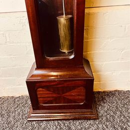 A rare mahogany cased Art Deco factory electric clock circa 1930 in lovely condition