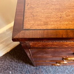 A fantastic George III mahogany chest of drawers with a lovely rich patina