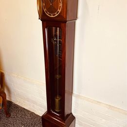 A rare mahogany cased Art Deco factory electric clock circa 1930 in lovely condition