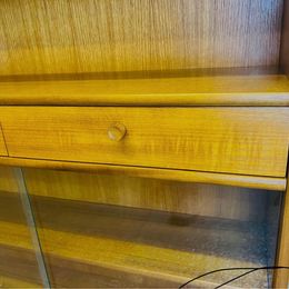 A fantastic Mid Century Nathan glazed bookcase C1960