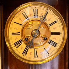 Load image into Gallery viewer, A handsome German Vienna Regulator Style eight Day Wall Clock