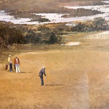 Load image into Gallery viewer, A stunning Roy Perry golfing print entitled Seven Iron beautifully framed and mounted under glass