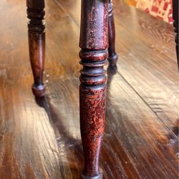 A lovely Victorian spinning chair with extensive carving to the seat and back