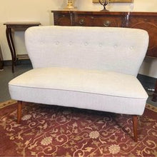 Load image into Gallery viewer, A Lovely Sofa By Vente - Unique finished in Boucle&#39; White Fabric