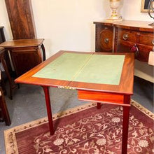 Load image into Gallery viewer, Antique eighteenth century George III Chippendale mahogany carved card table