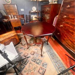 An Edward period mahogany occasional table with lovely rich colour