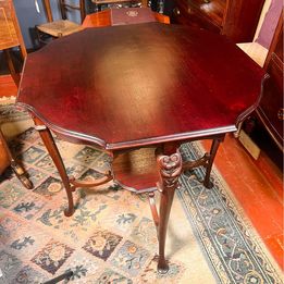 An Edward period mahogany occasional table with lovely rich colour