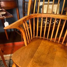 Load image into Gallery viewer, A handsome early Nineteenth Century yew and elm high back Windsor armchair