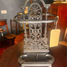 Load image into Gallery viewer, An attractive antique Victorian style cast iron umbrella stand