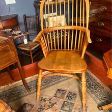 Load image into Gallery viewer, A handsome early Nineteenth Century yew and elm high back Windsor armchair