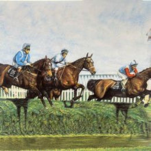 Load image into Gallery viewer, A Neilson Limited Edition Print &quot;Over The Water&quot; 1989 Grand National Winner