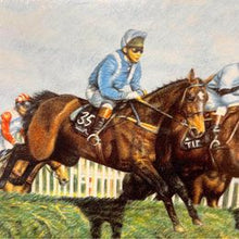 Load image into Gallery viewer, A Neilson Limited Edition Print &quot;Over The Water&quot; 1989 Grand National Winner