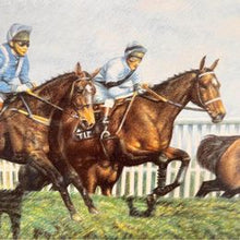 Load image into Gallery viewer, A Neilson Limited Edition Print &quot;Over The Water&quot; 1989 Grand National Winner