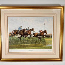 Load image into Gallery viewer, A Neilson Limited Edition Print &quot;Over The Water&quot; 1989 Grand National Winner