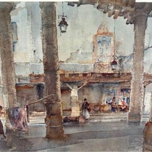 Load image into Gallery viewer, William Russell Flint (1880-1969) Pencil Signed Digital Print &#39;Market Hall Cordes&#39;